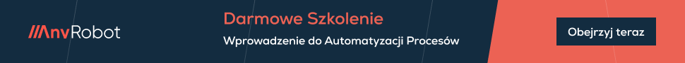 AnyRobot: Darmowe szkolenie - wprowadzenie do automatyzacji procesów. Obejrzyj teraz