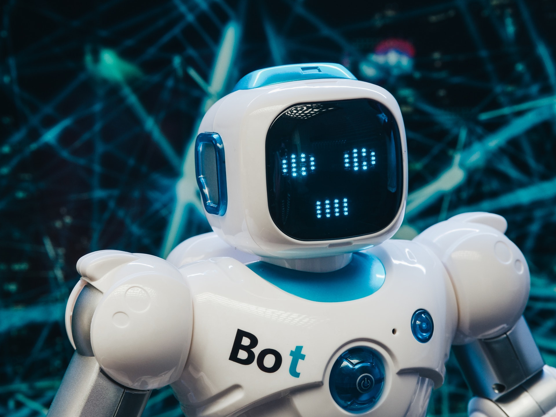zdjęcie plastikowego robota